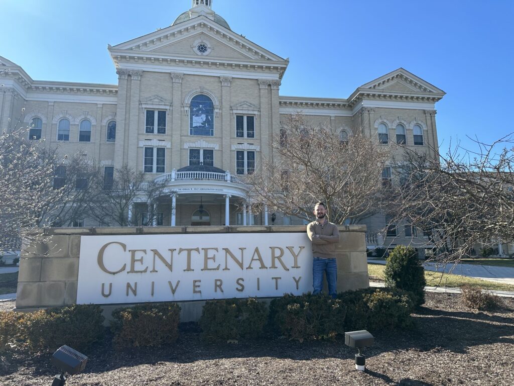 A to Z Consulting & Digital Advertising: About Me: Andrew Ziarnowski in front of Centenary University,